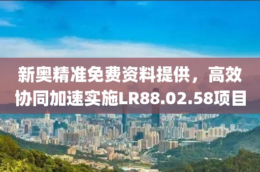 新奥精准免费资料提供，高效协同加速实施LR88.02.58项目