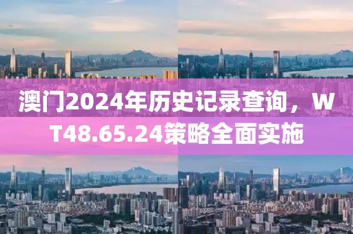 澳门2024年历史记录查询，WT48.65.24策略全面实施
