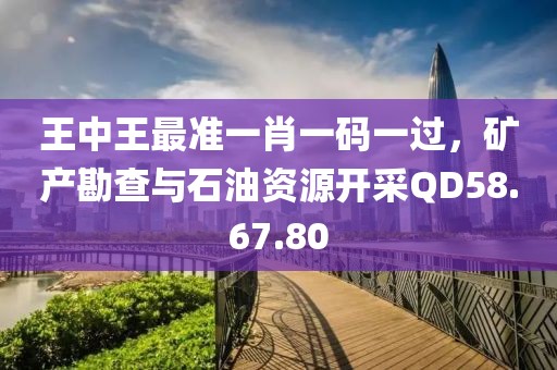 王中王最准一肖一码一过，矿产勘查与石油资源开采QD58.67.80